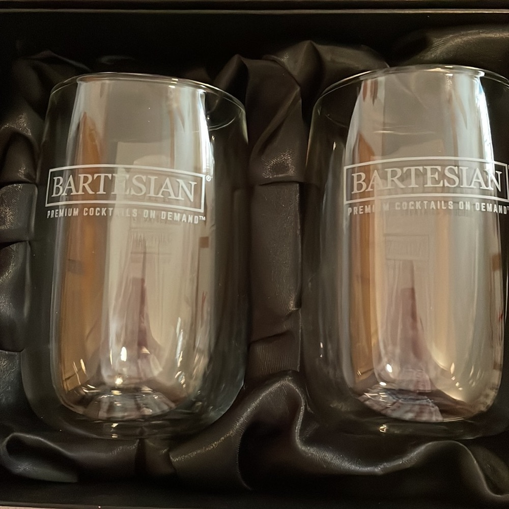NIB Bartesian High Ball Double Wall Gift Set - Picture 5 of 5